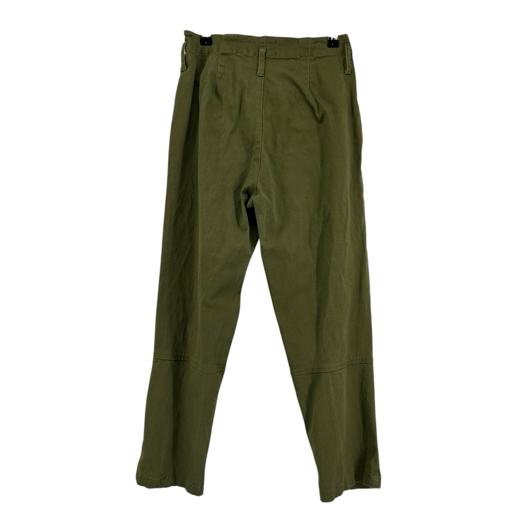 Lulus Leo Olive Green Cropped Pants - Picture 6 of 9